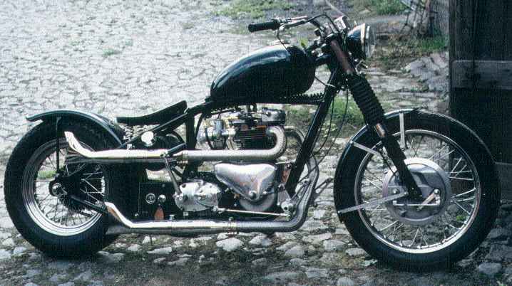 Triumph Pre Unit Chopper